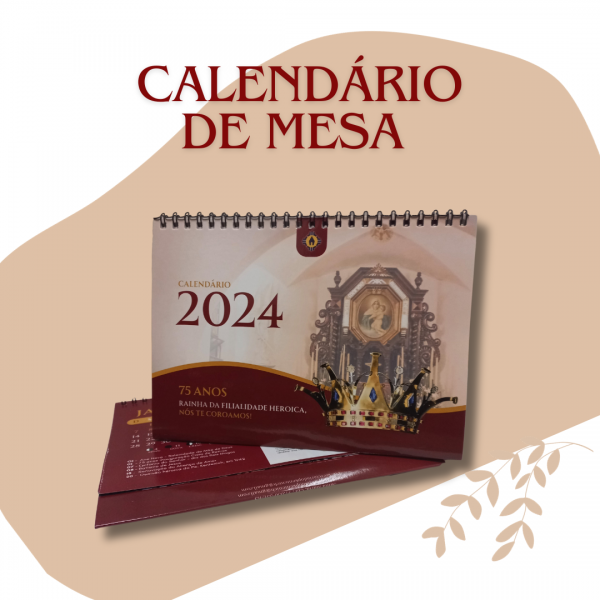 Calendário de Mesa - 2024