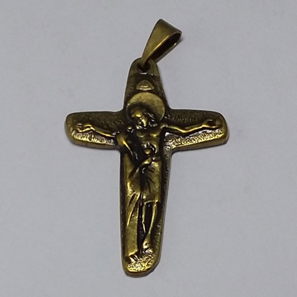 Cruz da Unidade - pingente (ouro velho)