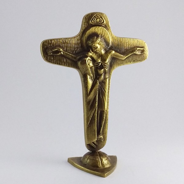 Cruz da Unidade de mesa (Bronze-12cm)